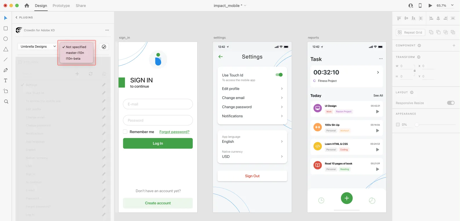 Adobe XD Eklentisi Seçme Dalı